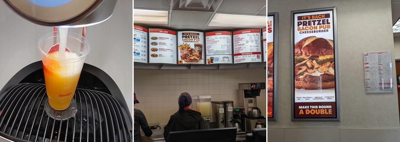 Wendy's Menu
