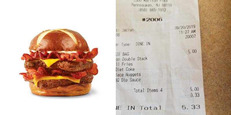 Wendy's Menu