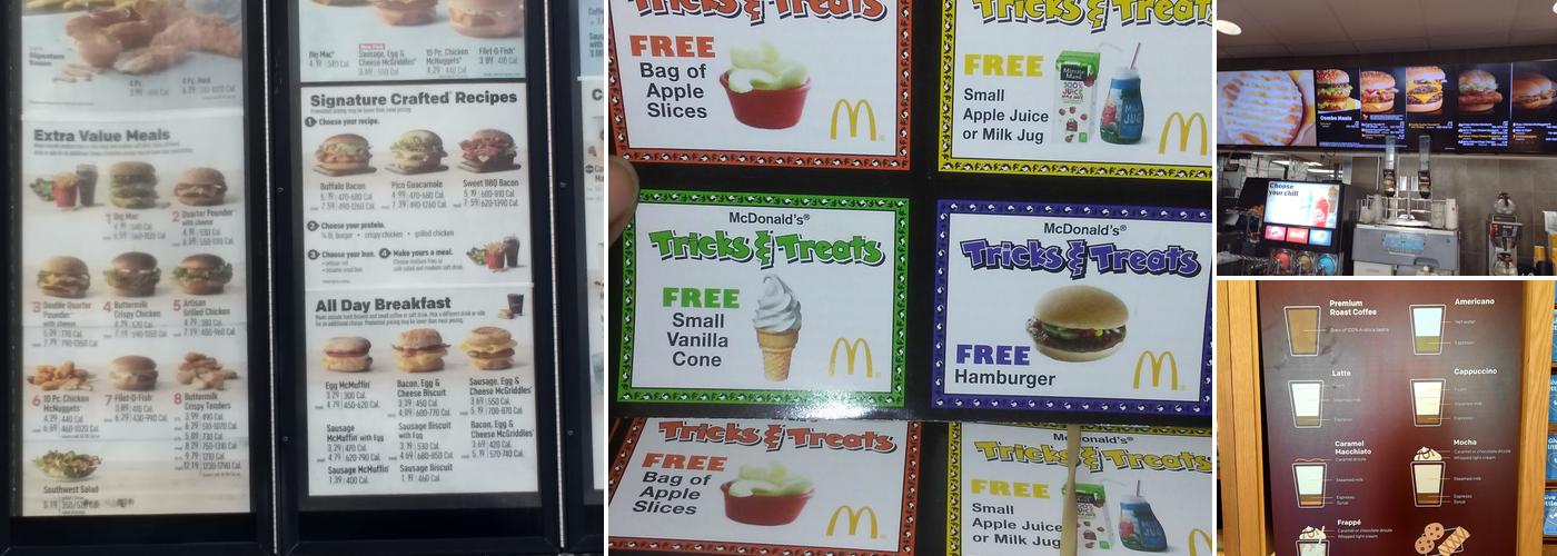 McDonald's Menu