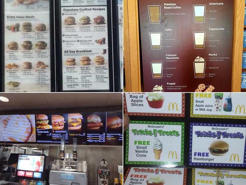 McDonald's Menu