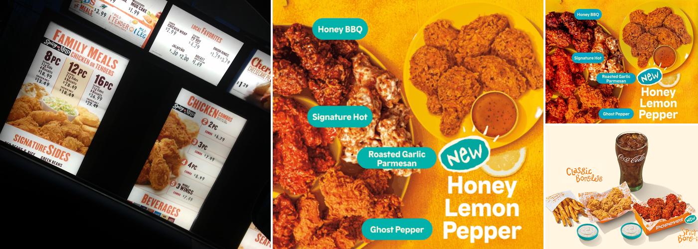 Popeyes Louisiana Kitchen Menu