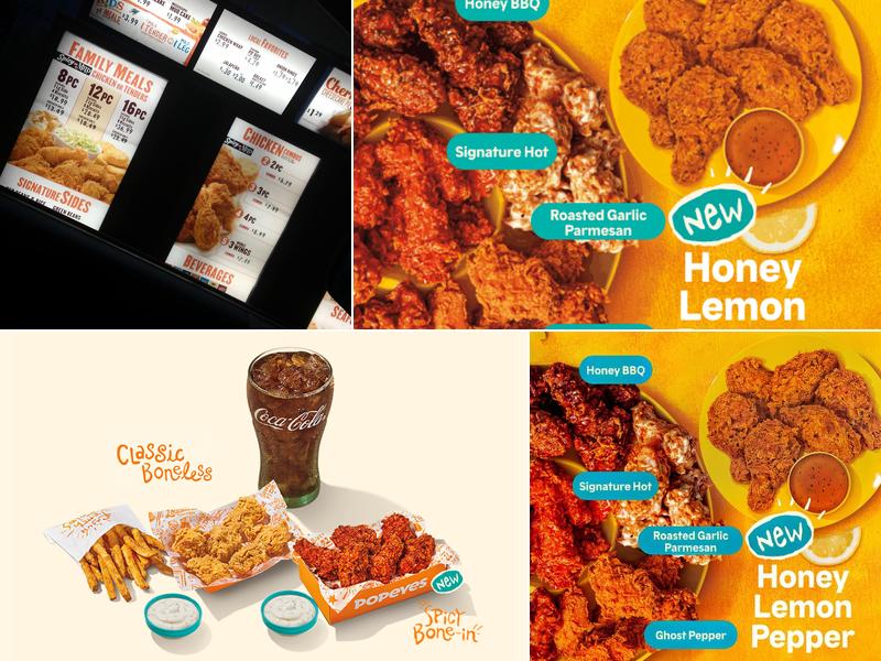 Popeyes Louisiana Kitchen Menu