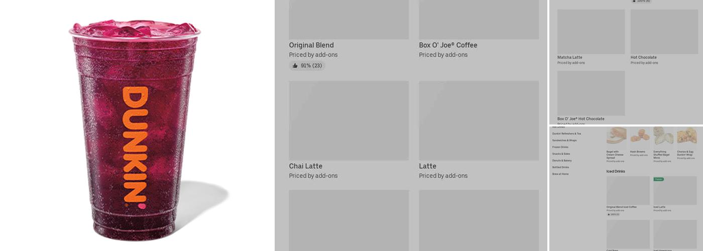 Dunkin' Menu