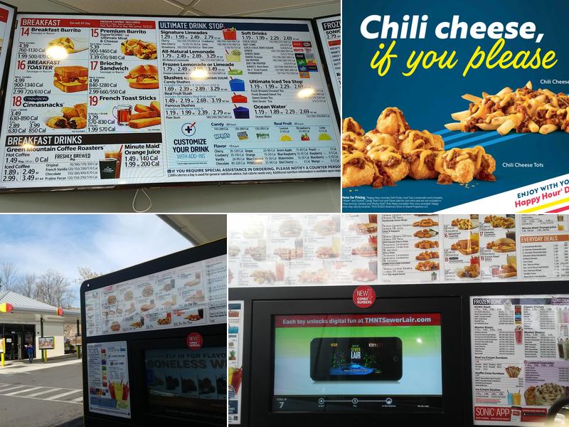 Sonic Drive-In Menu