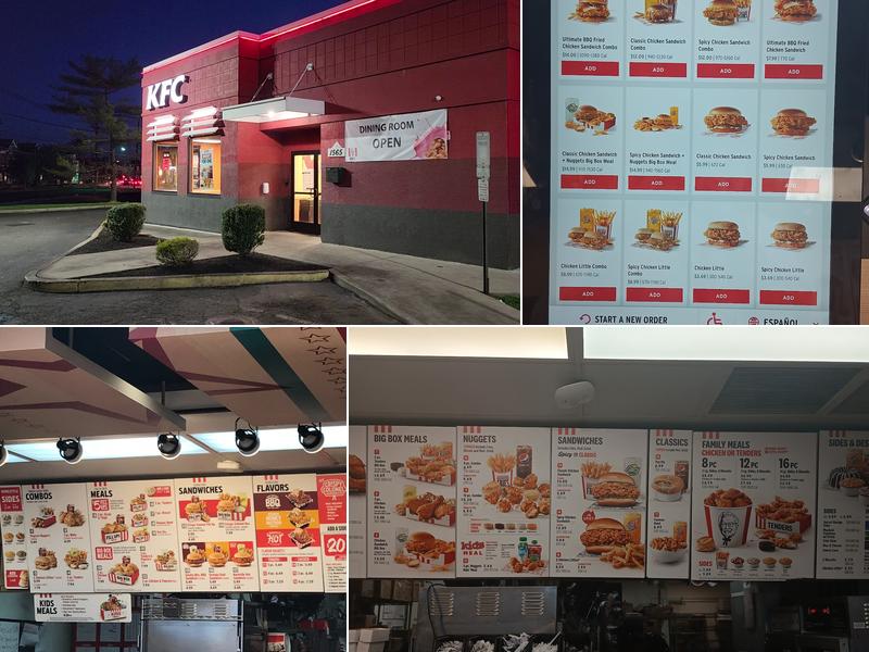 KFC Menu