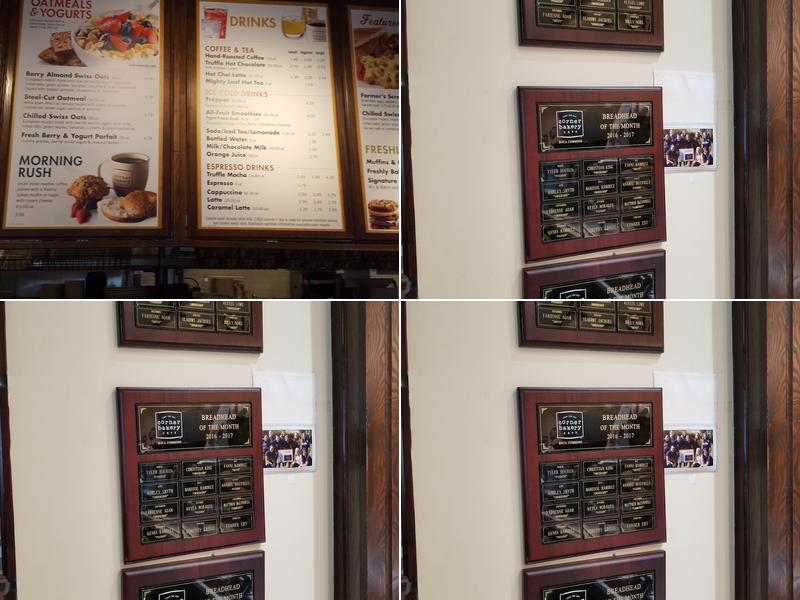 Corner Bakery Cafe Menu