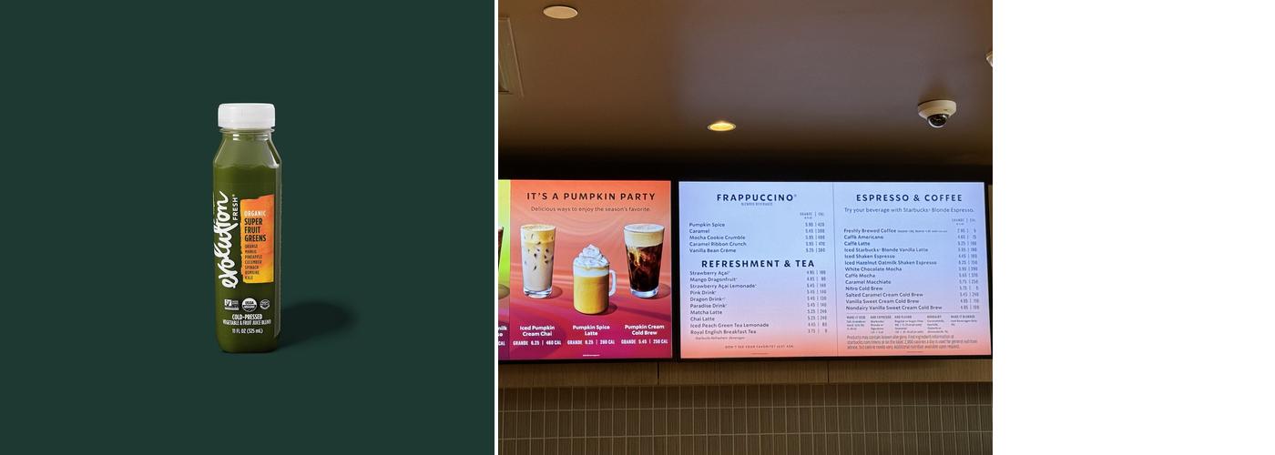 Starbucks Menu