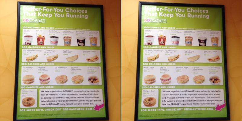 Dunkin' Menu