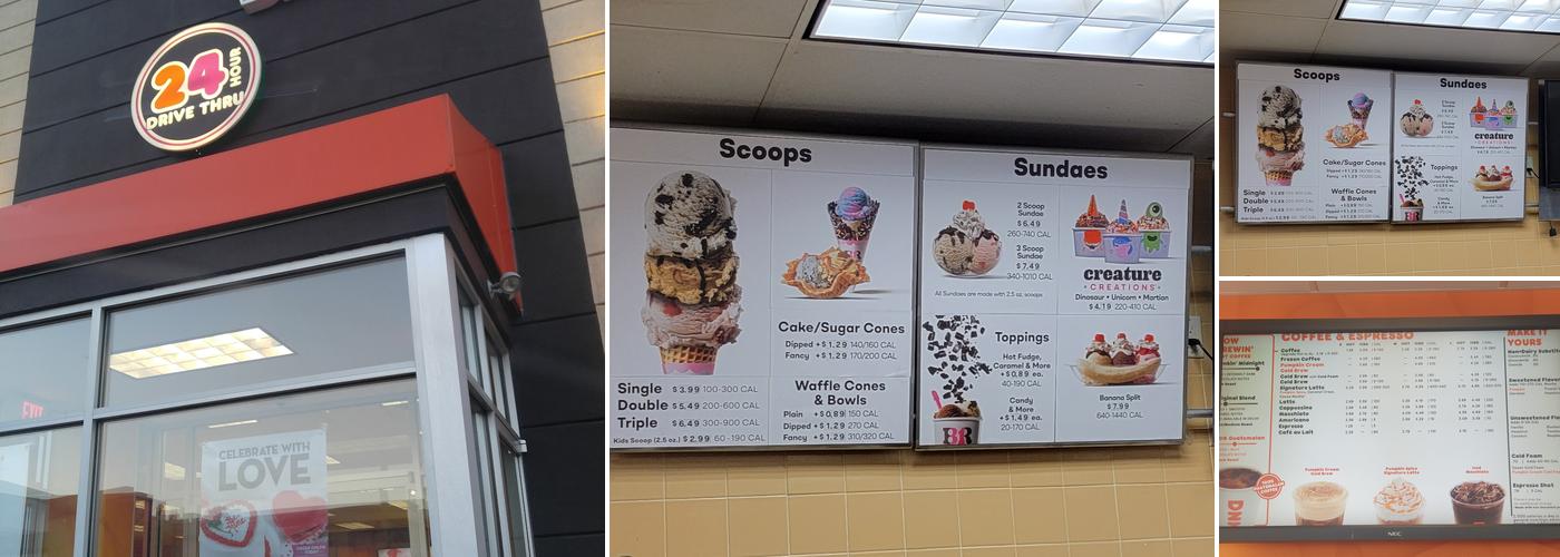 Dunkin' Menu