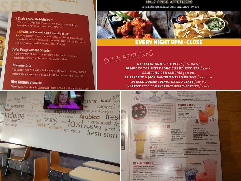 Applebee's Grill + Bar Menu