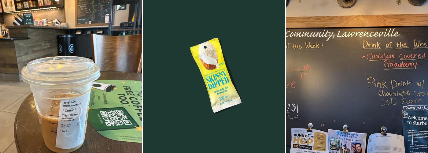 Starbucks Menu