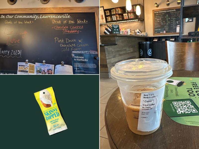 Starbucks Menu