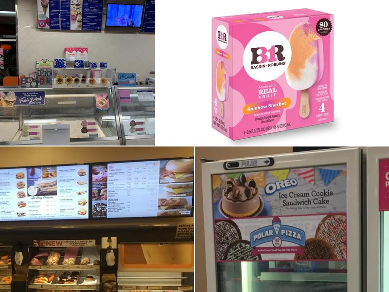 Baskin-Robbins Menu
