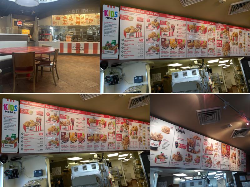 KFC Menu