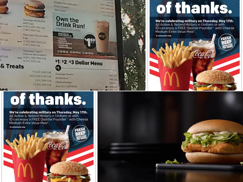 McDonald's Menu