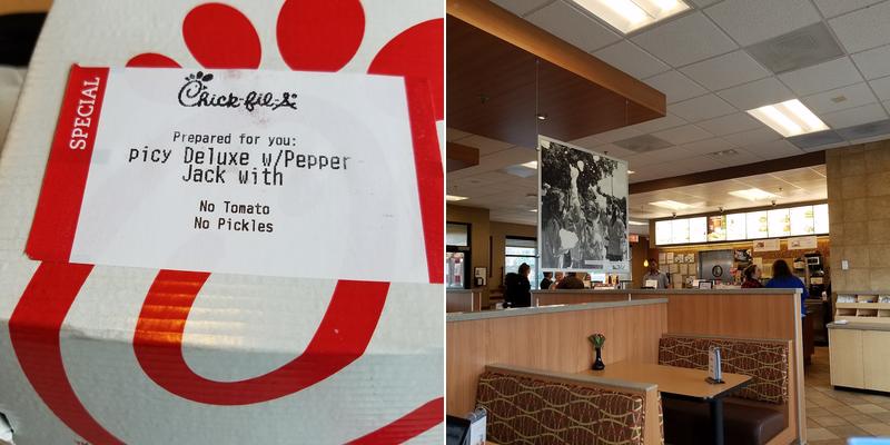 Chick-fil-A Menu