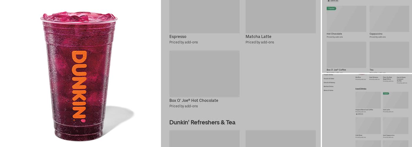 Dunkin' Menu