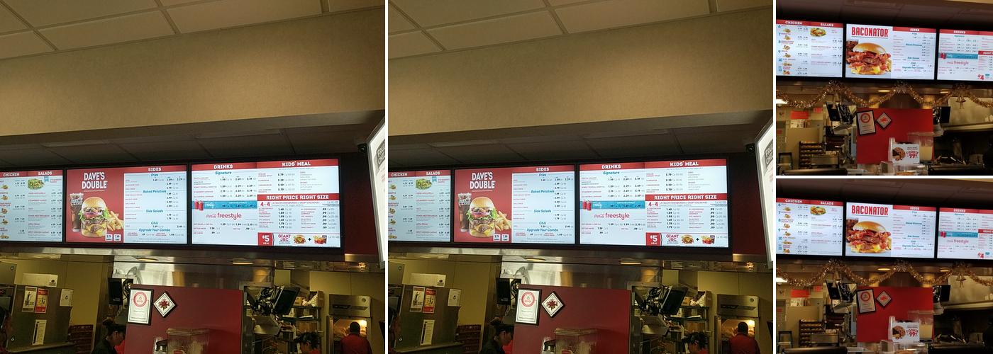 Wendy's Menu
