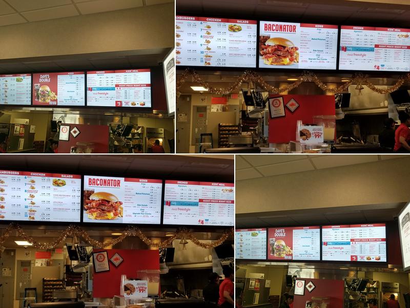 Wendy's Menu