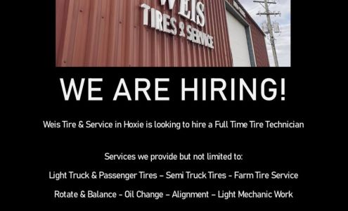 Weis Tire Hoxie