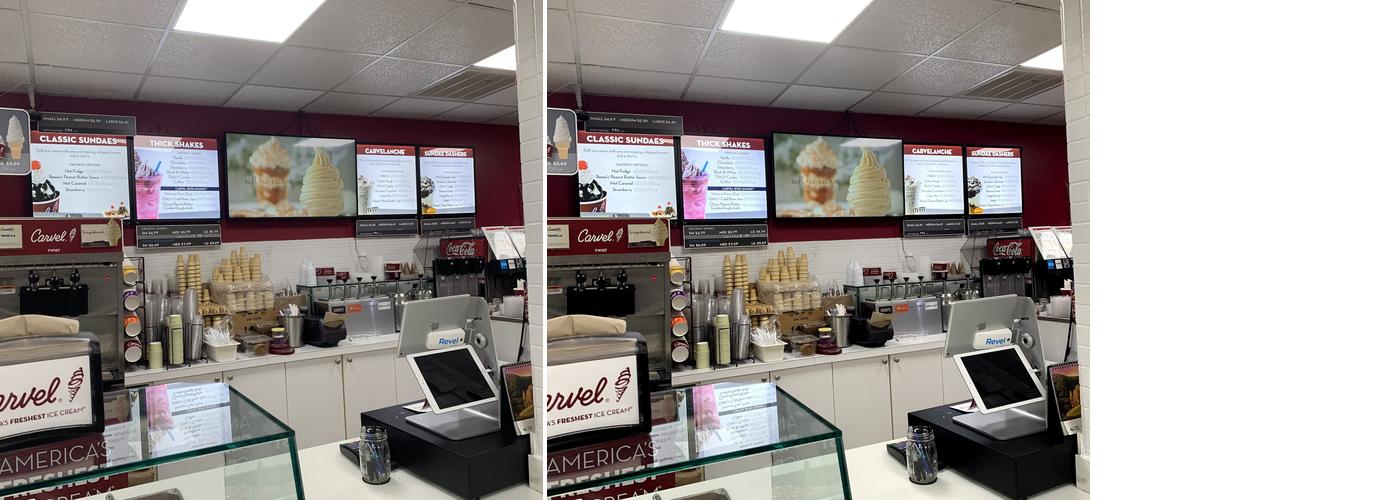 Carvel Menu