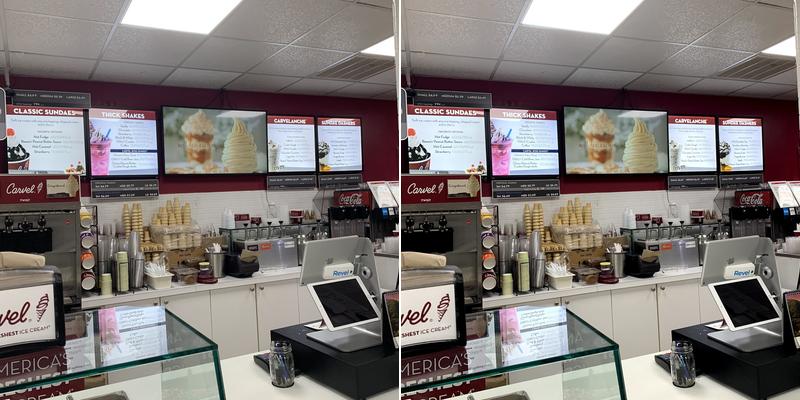 Carvel Menu