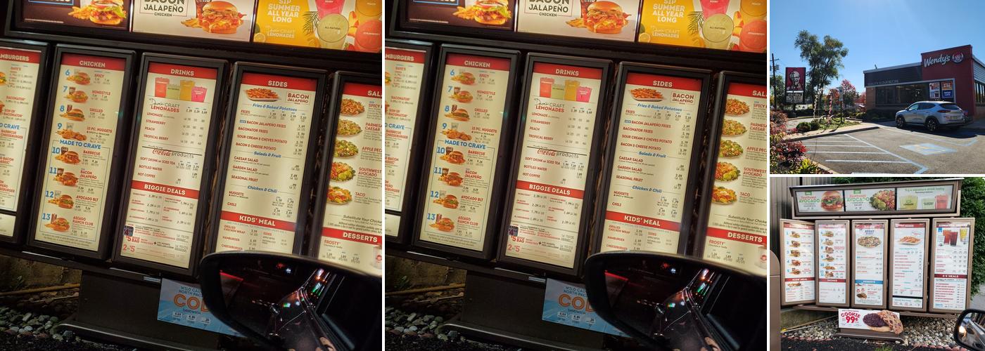 Wendy's Menu