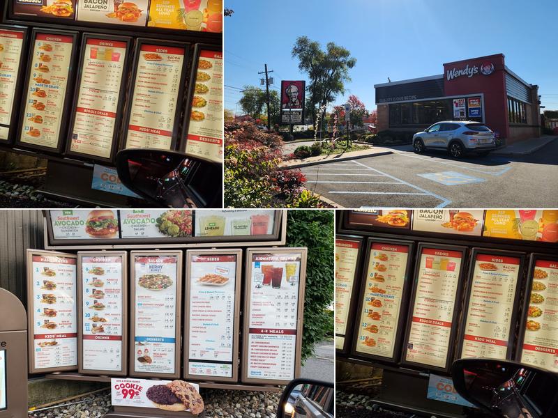 Wendy's Menu