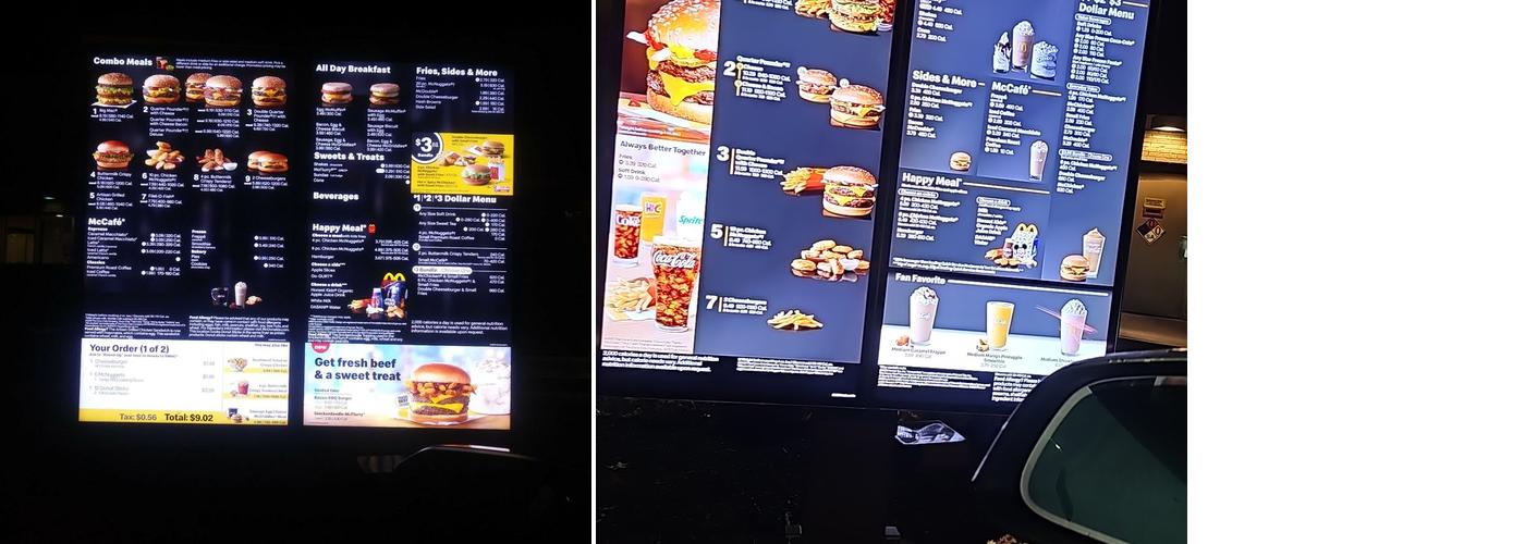 McDonald's Menu