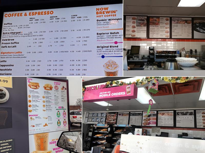 Dunkin' Menu