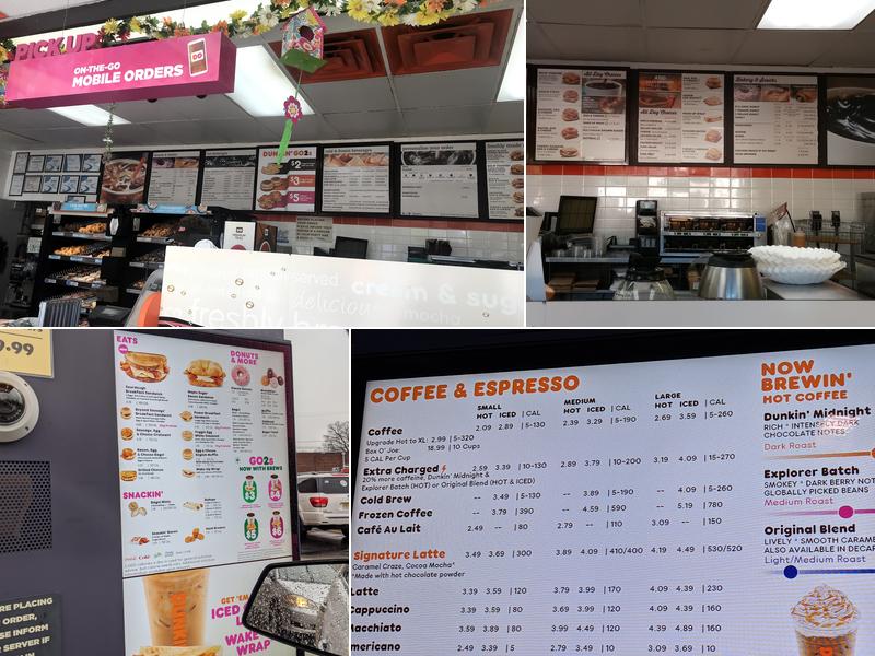 Dunkin' Menu
