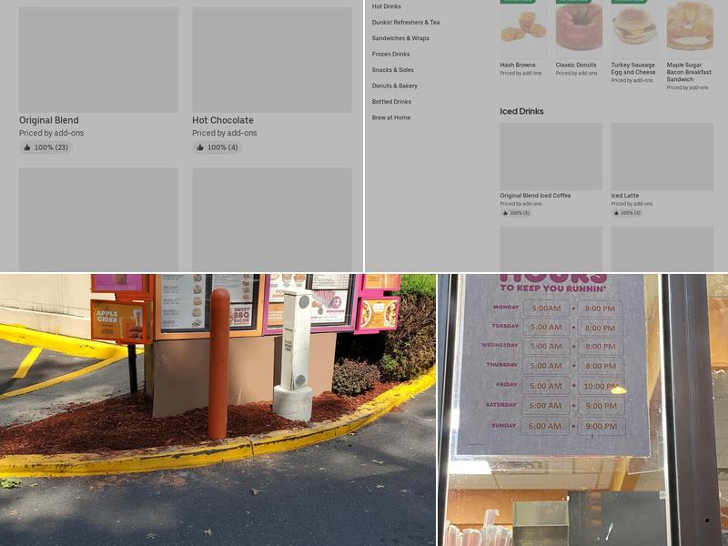 Dunkin' Menu