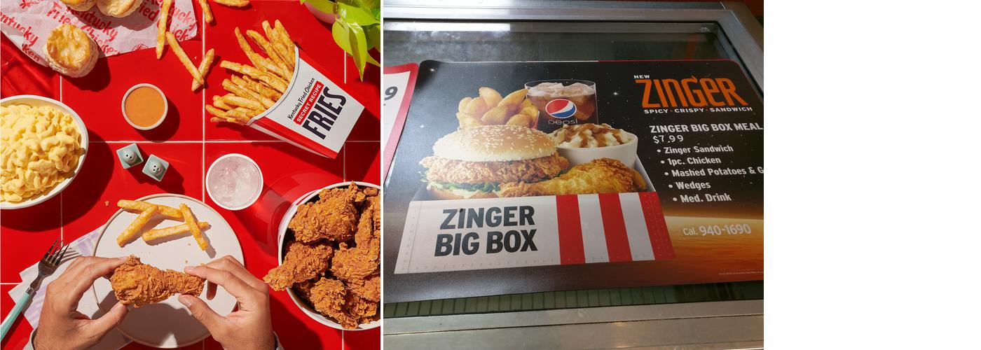 KFC Menu