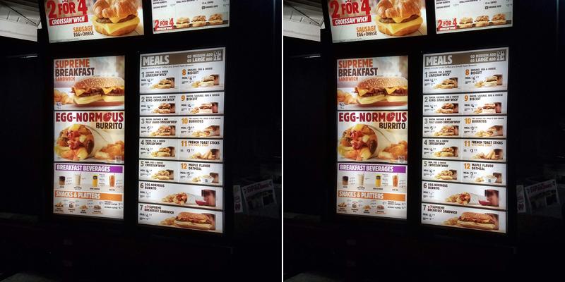 Burger King Menu