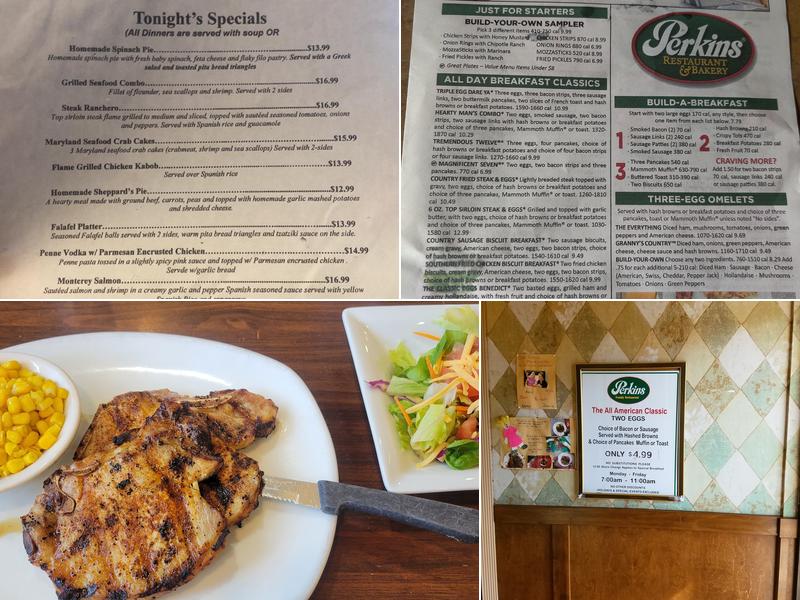 Perkins American Food Co. Menu