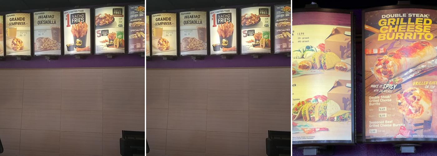 Taco Bell Menu