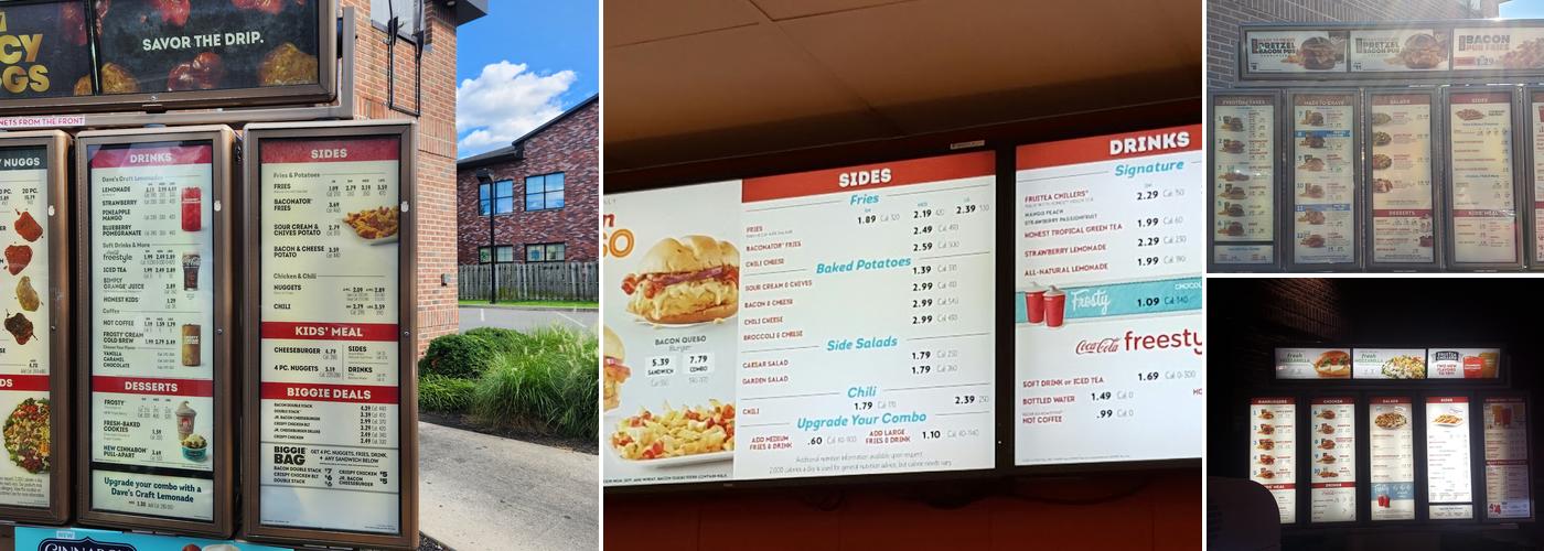 Wendy's Menu