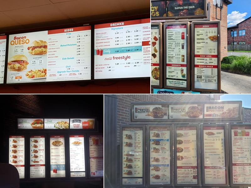 Wendy's Menu