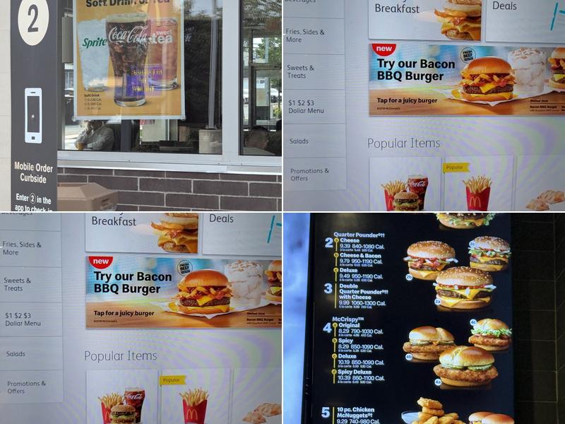 McDonald's Menu