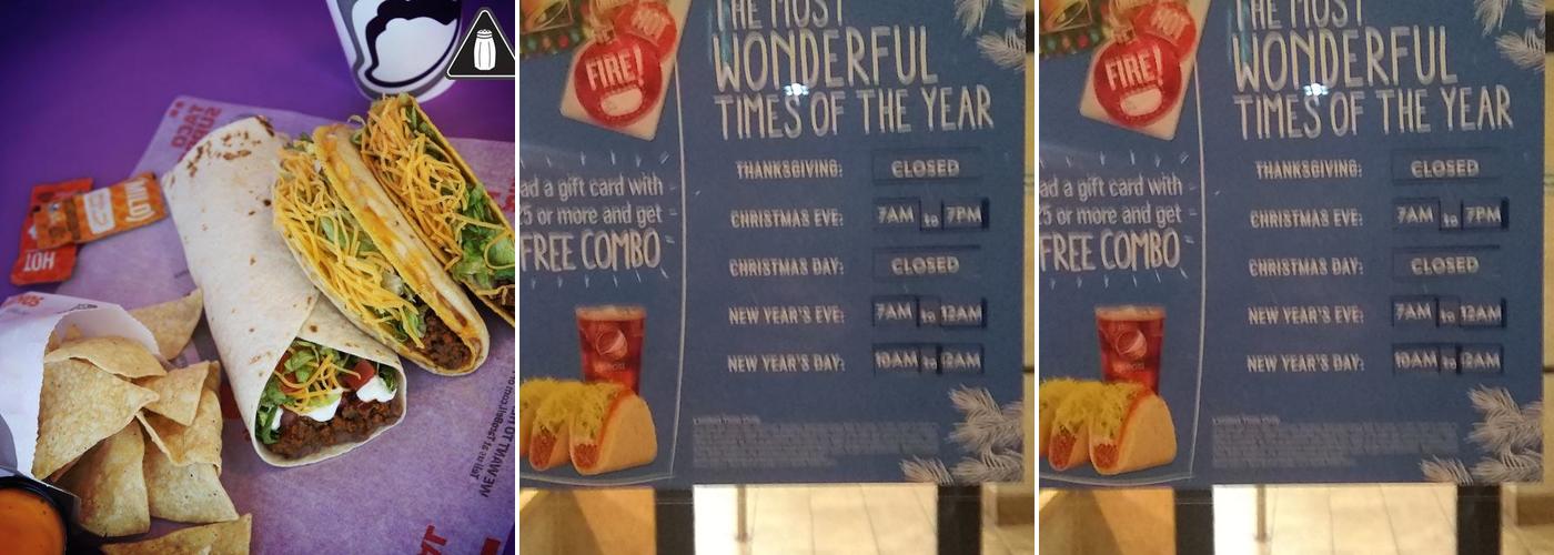 Taco Bell Menu