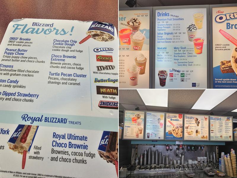Dairy Queen (Treat) Menu