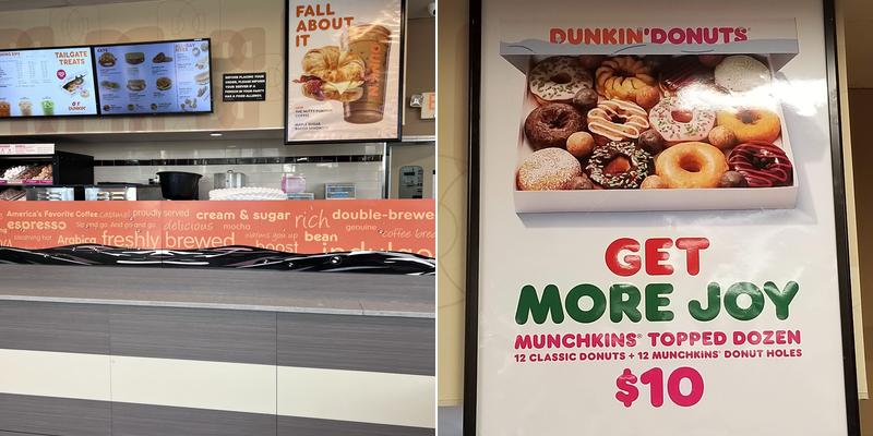 Dunkin' Menu
