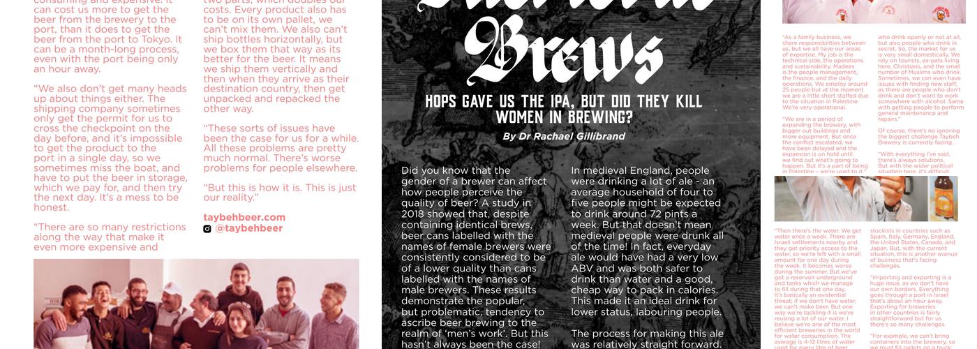 Northern Monk Brewery Menu