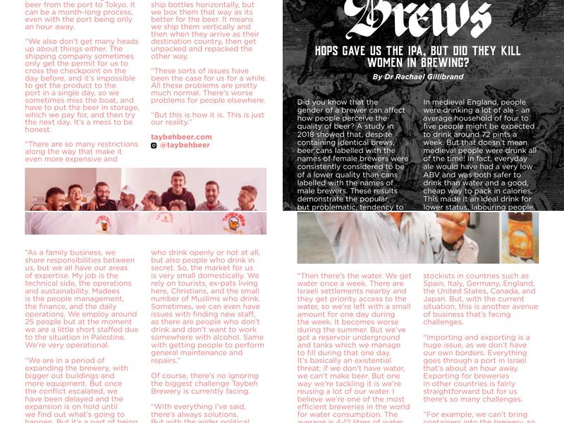 Northern Monk Brewery Menu