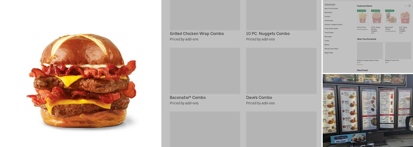 Wendy's Menu