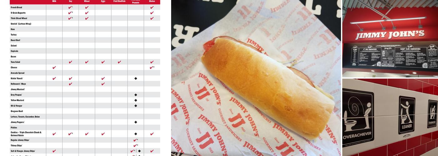 Jimmy John's Menu