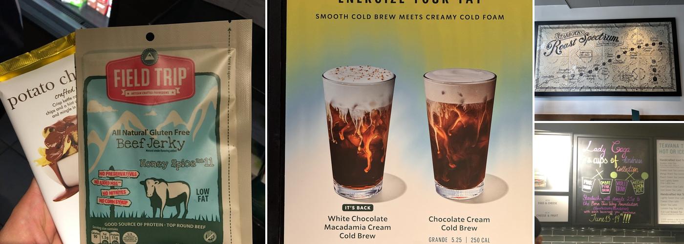 Starbucks Menu