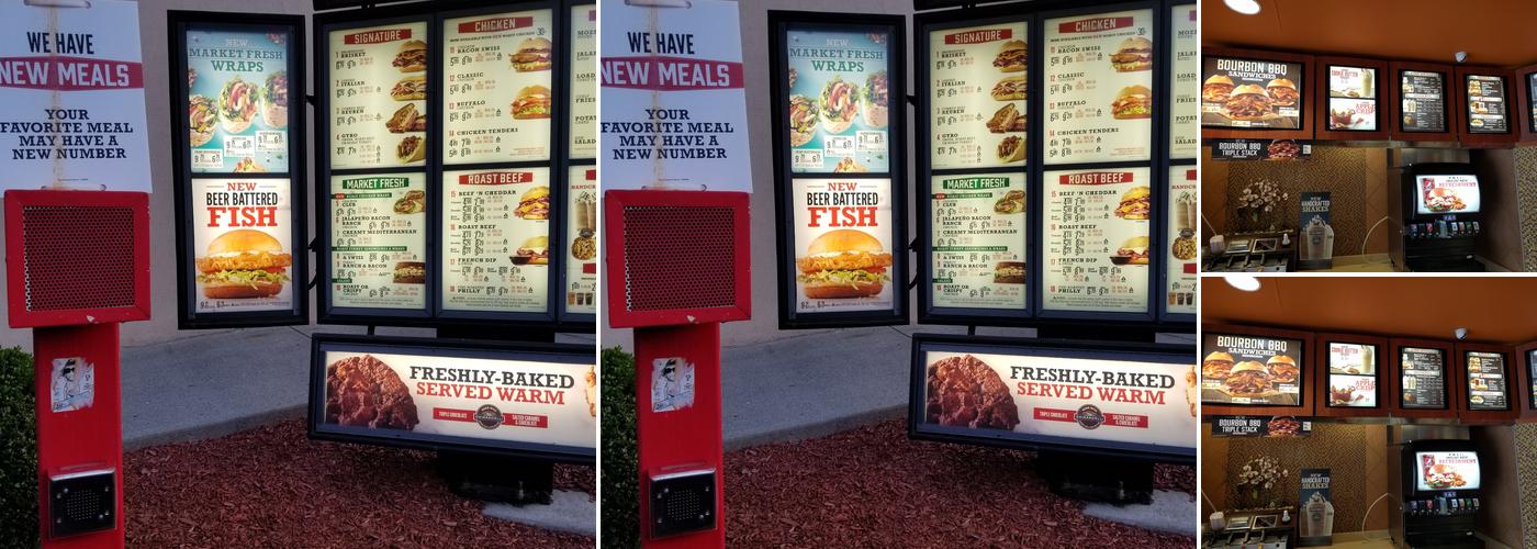 Arby's Menu
