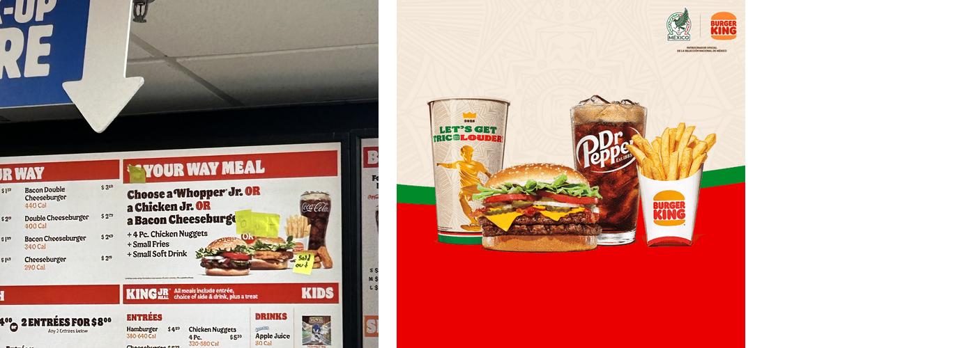 Burger King Menu