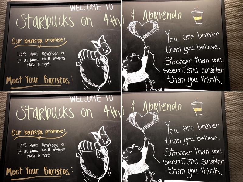 Starbucks Menu